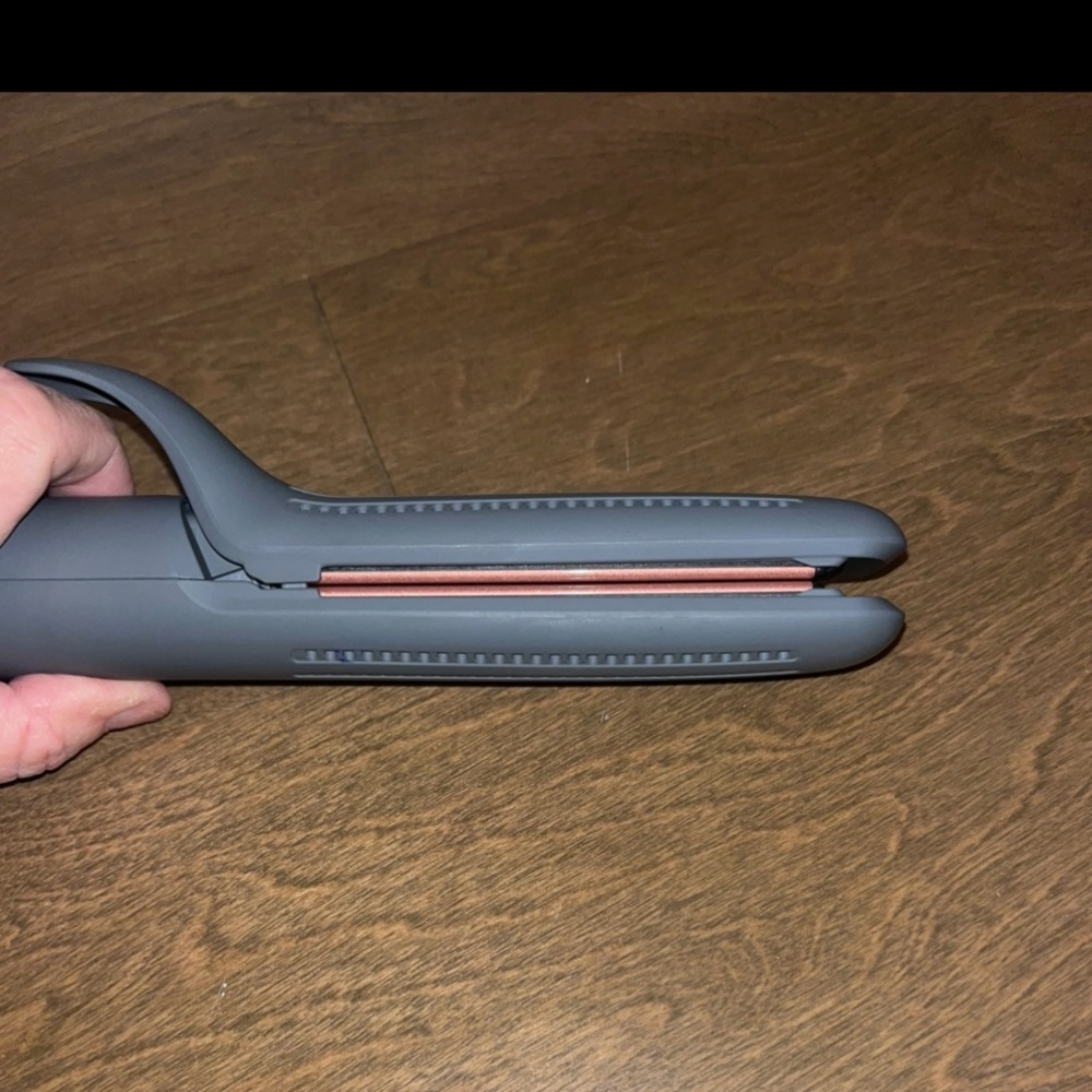 Hairitage Go with The Flow 2-in-1 Ceramic Tourmaline Gray Flat Iron Hair - Picture 4 of 6